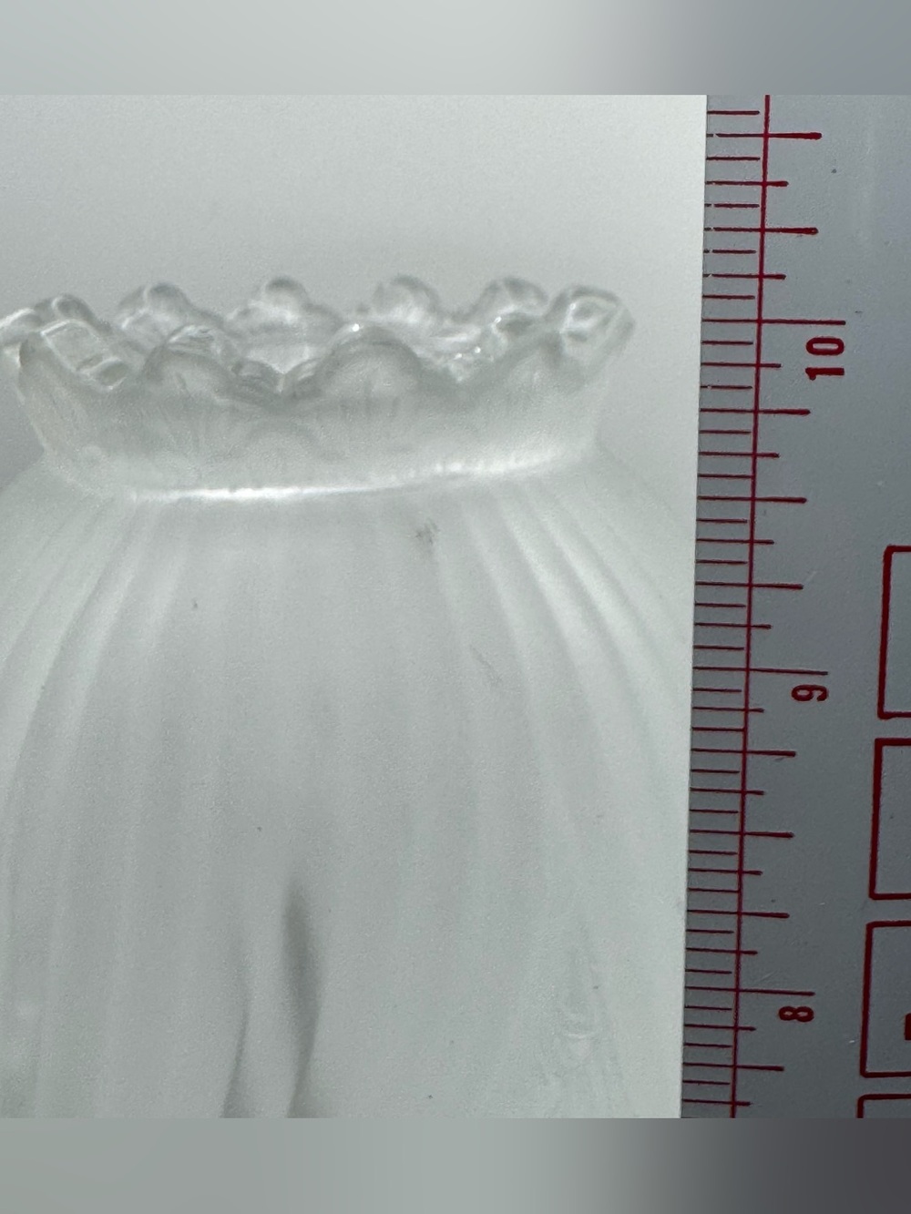PartyLite Clairmont Fairy Lamp Frosted Glass Candle Holder Shade/Pedestal Vtg - Picture 14 of 14